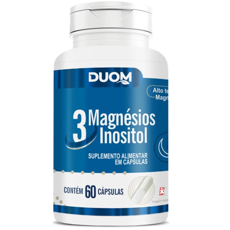 3 Magnesios Inositol 60 Caps