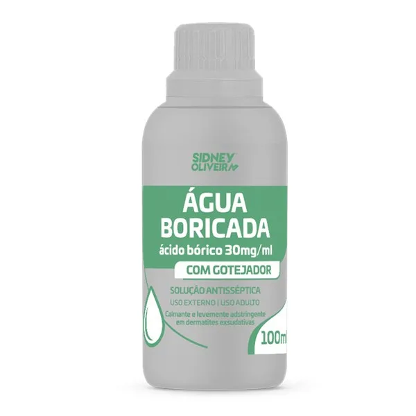 Água Boricada 3% 100ml