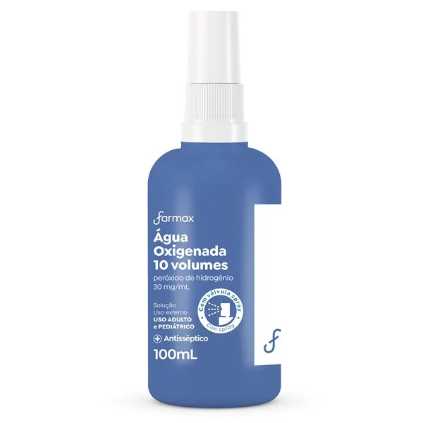 Água Oxigenada Cremosa 10 Volumes Spray 100ml