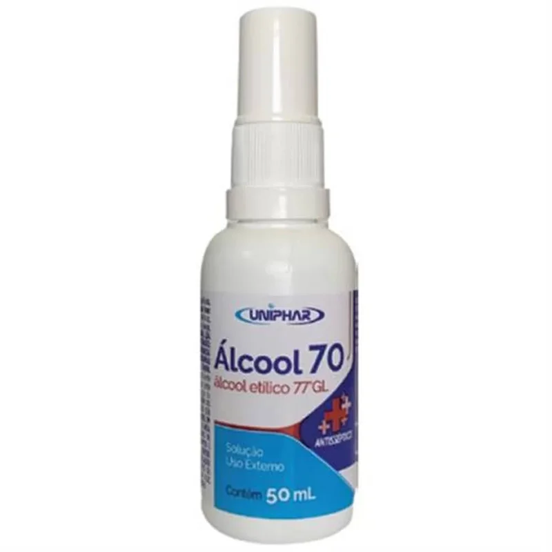 Alcool 70% 50ml Spray Uniphar