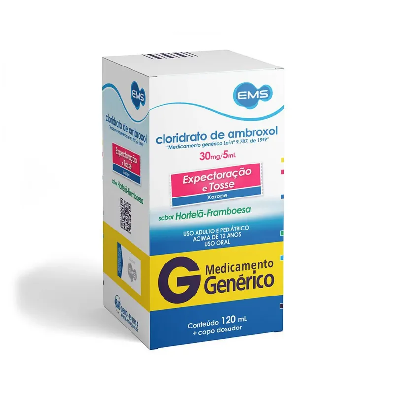 Ambroxol Xarope Adulto 120ml Ems