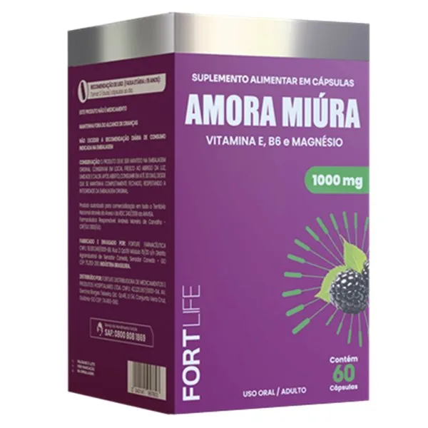Amora Miura Fortlife 1000mg 60Caps