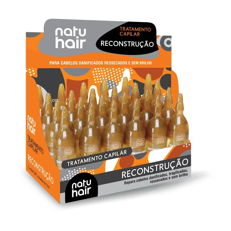 Ampola De Tratamento Capilar Natuhair Reconstução Capilar 10ml