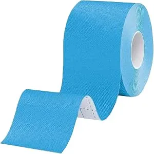 Bandagem Elastica Adesiva Azul Kinesio