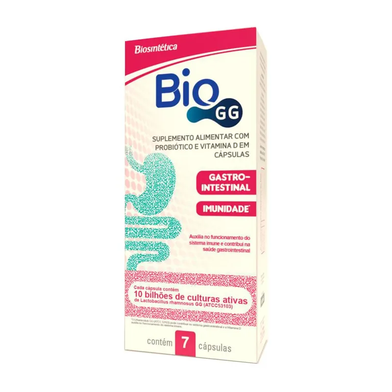 Bio Gg 10Bi+1000ui 7 Capsulas