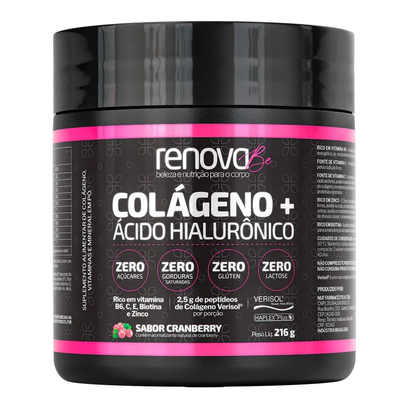 Colageno Verisol Renova-Be Sabor Cranberry