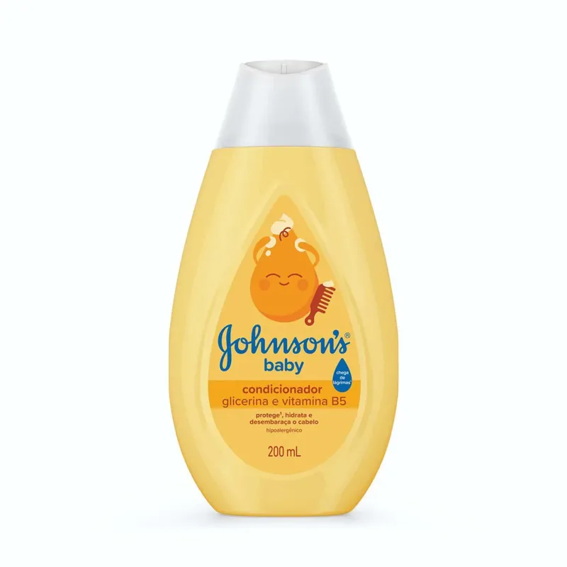 Condicionador Infantil Johnsons Baby Com Agua Purificada 200ml