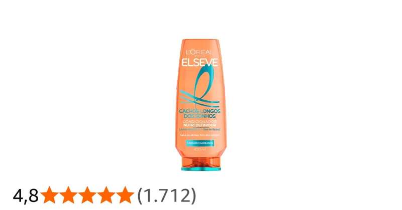 Condicionador Loreal Paris Elseve Cachos Longo Dos Sonhos 400ml