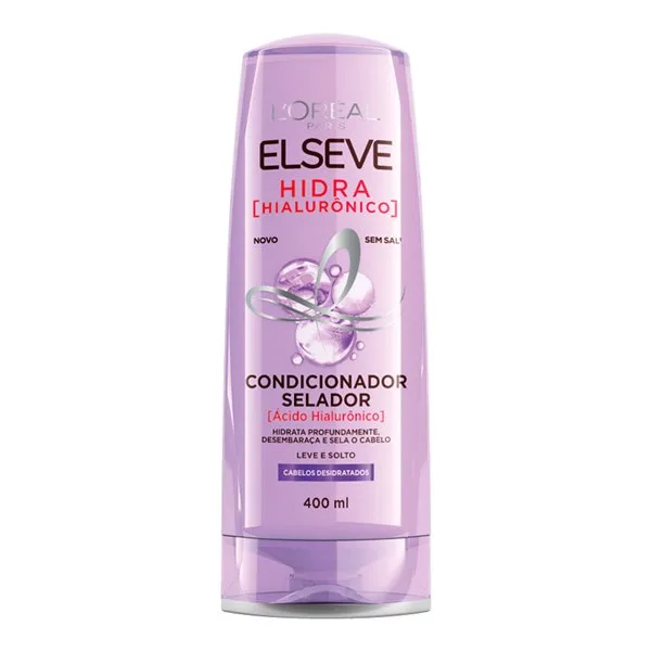Condicionador Loreal Paris Elseve Hidra Hialuronico Selador 400ml