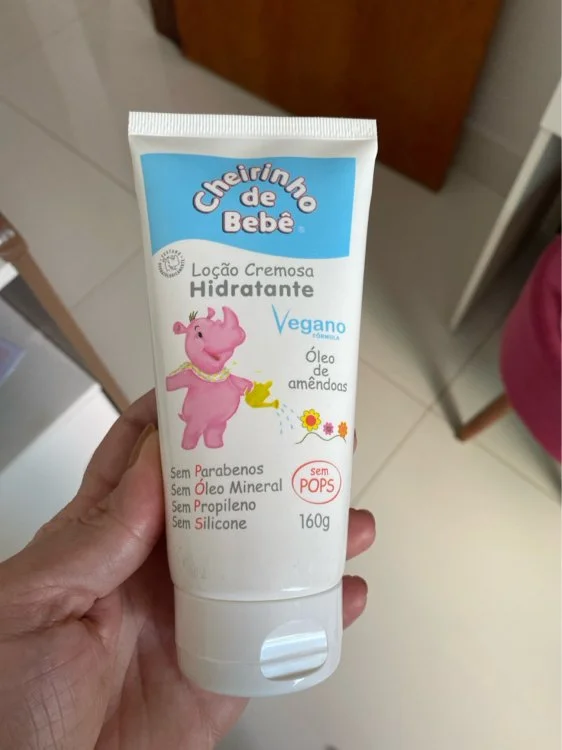 Creme Hidratante Corporal Cheirinho De Bebe Cremosa 160g