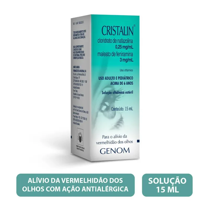 Cristalin Colírio 15ml