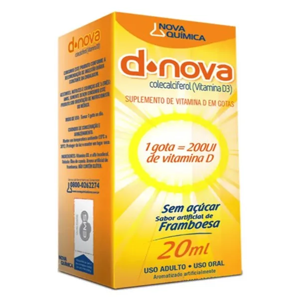 D-Nova 200ui Gts 20ml (Vitamina D)