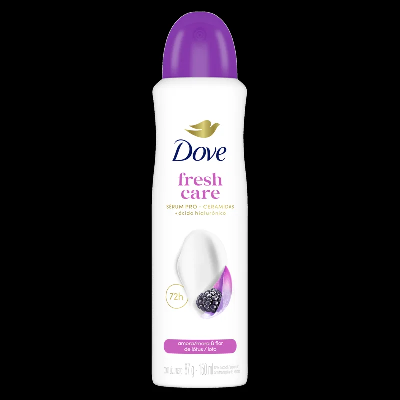 Desodorante Dove Aerosol Go Fresh Aroma De Amora E Flor De Loctus 150ml