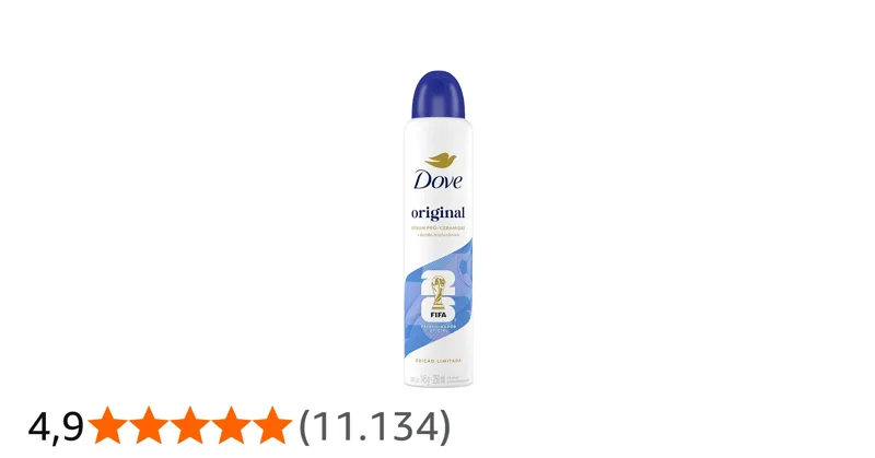 Desodorante Dove Aerosol Original 250ml