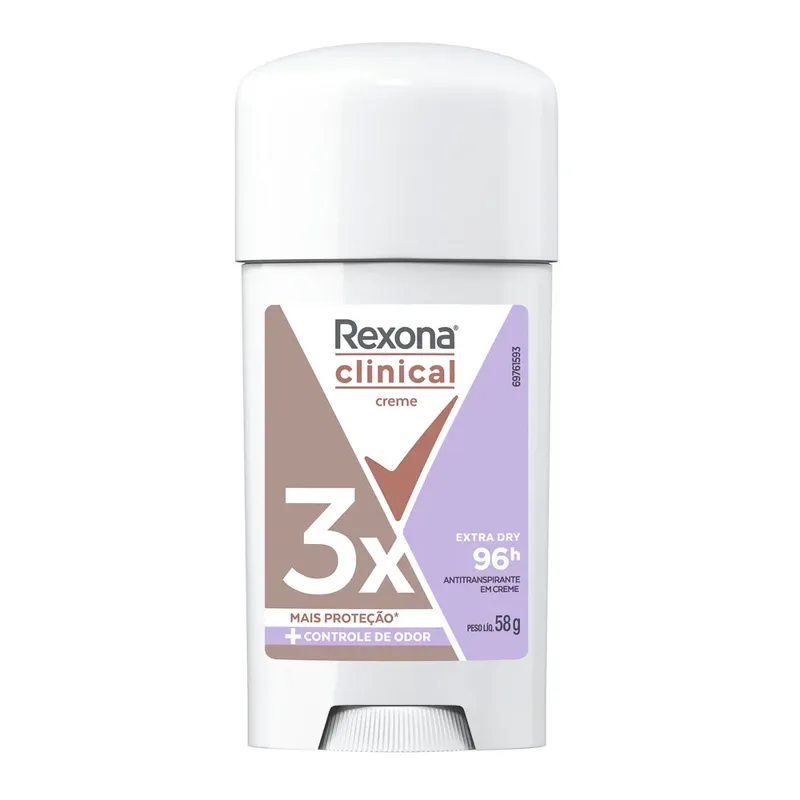 Desodorante Rexona Clinical Extra Dry Creme 58g