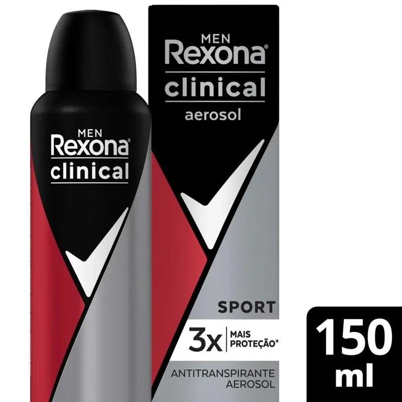 Desodorante Rexona Clinical Men Sport 150ml