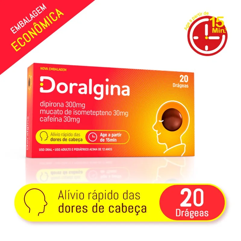 Doralgina 20 Comprimidos