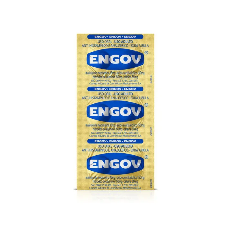 Engov Cartela 6 Comprimidos