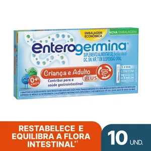 Enterogermina Plus 10 Flaconetes