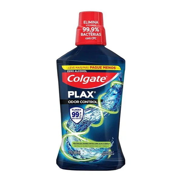 Enxaguante Bucal Colgate Total 12 Odor Control 500ml