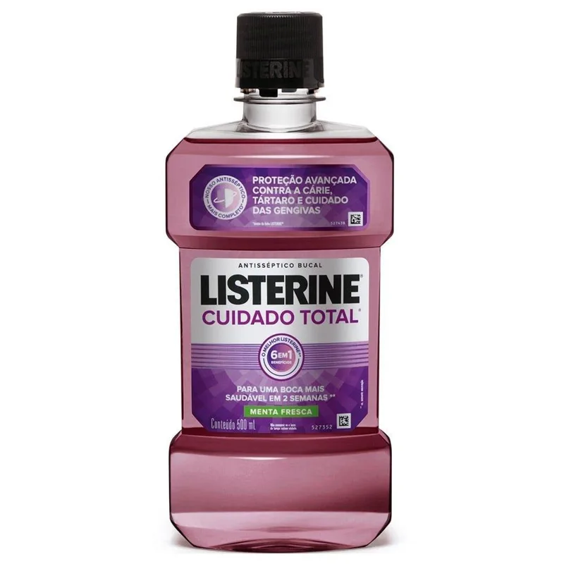 Enxaguante Bucal Listerine Cuidado Total 500ml