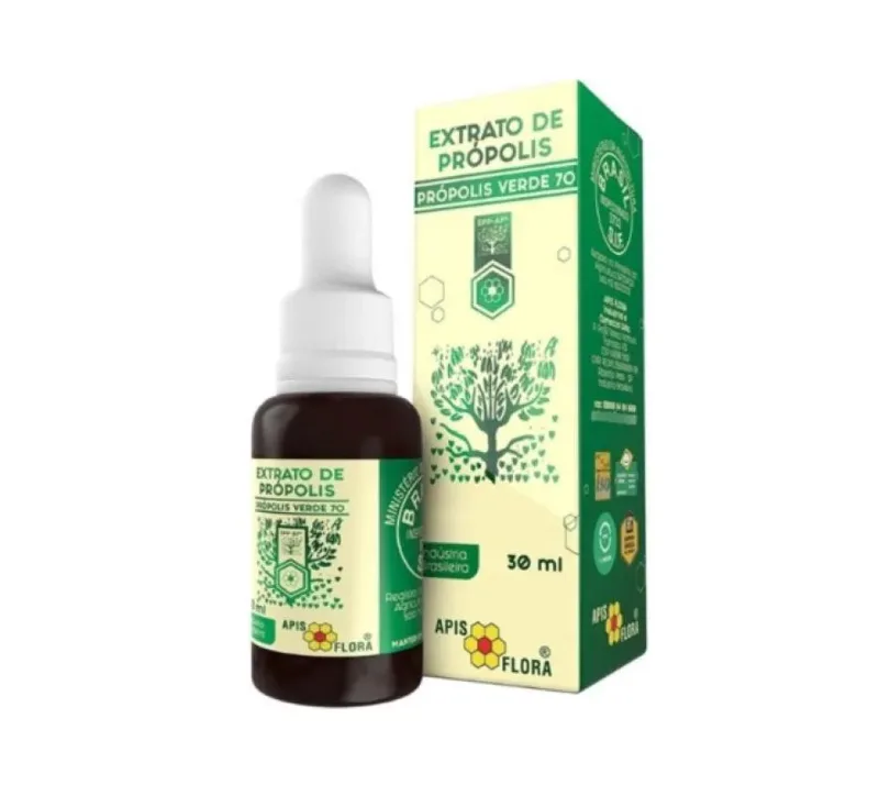 Extrato De Propolis Verde 70% 30ml