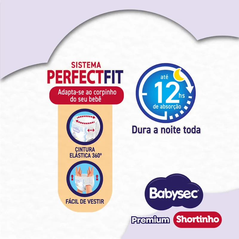 Fralda Babysec Galinha Pintadinha Hiper G Shortinho 48 Unidades