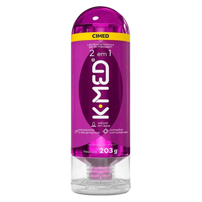 Gel Lubrificante Intimo K Med 2 Em 1 203g
