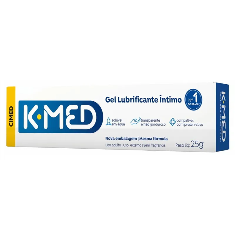 Gel Lubrificante Intimo K Med 25g