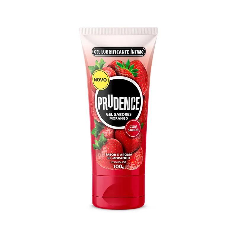 Gel Lubrificante Prudence Morango 100g