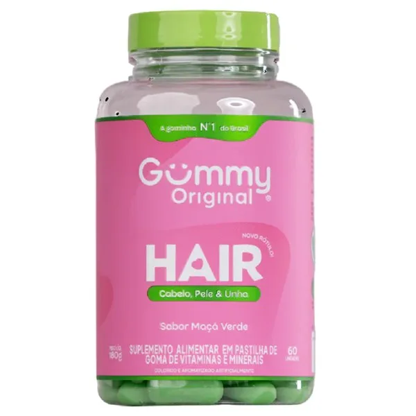 Gummy Hair Maca Verde 60 Gomas