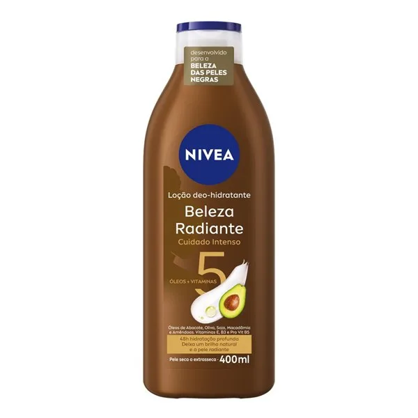 Hidratante Corporal Nivea Beleza Radiante 400ml