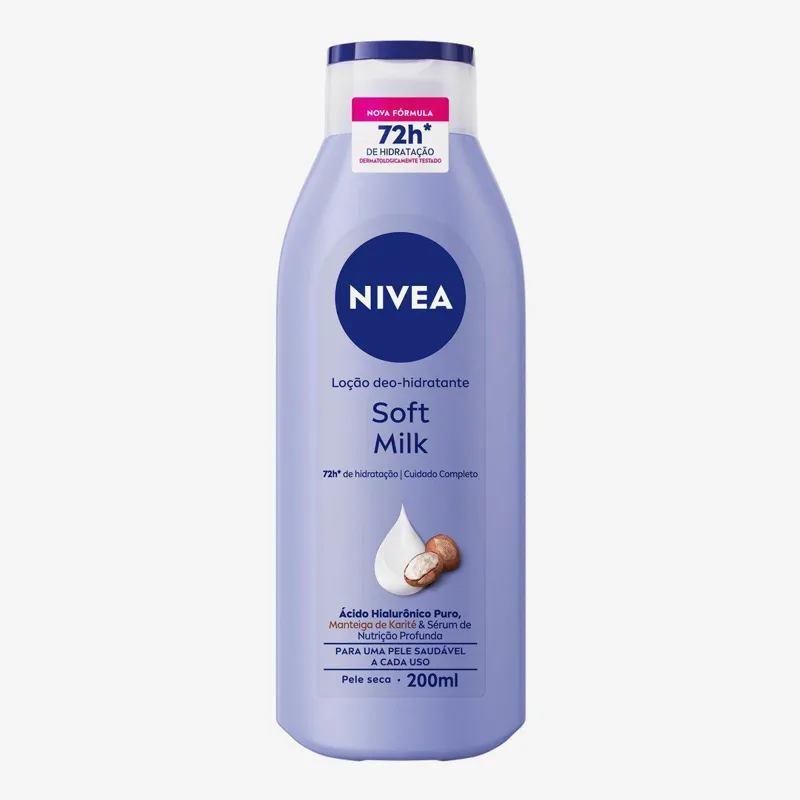 Hidratante Corporal Nivea Soft Milk 200ml