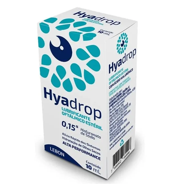 Hyadrop 0,15% Colirio 10ml