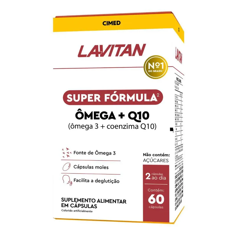Lavitan Omega Q10 60 Capsulas Gel