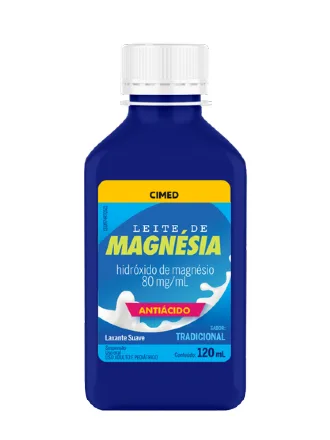 Leite De Magnésia Tradicional 120ml
