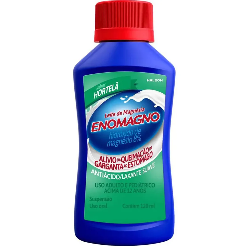 Leite Magnesia Eno Hortelã 120ml