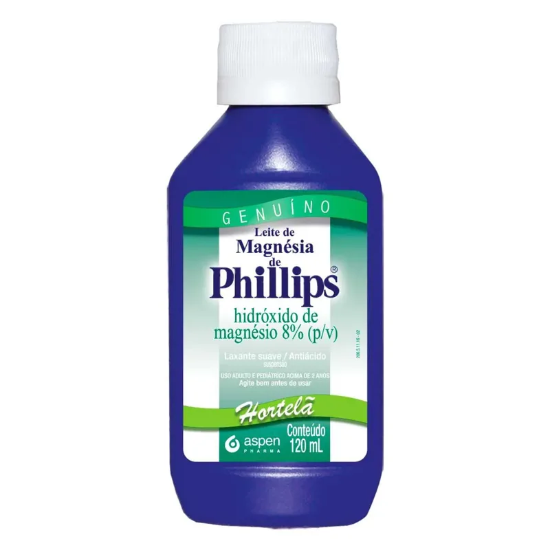 Leite Magnesia Hortelã 120ml