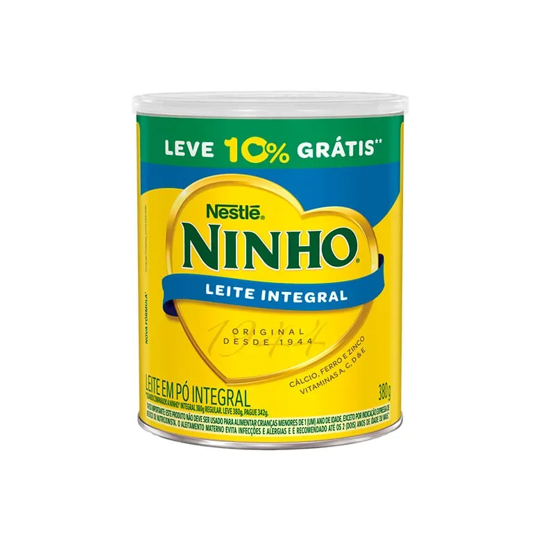 Leite Ninho Integral 380g