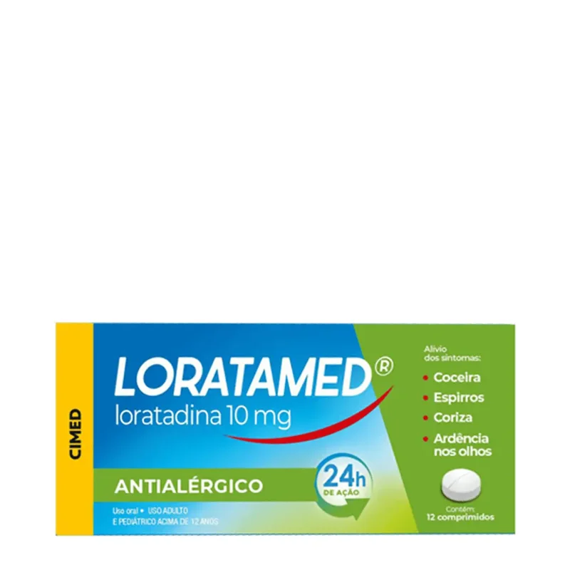 Loratamed 10mg 12 Comprimidos