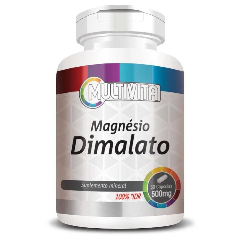 Magnesio Dimalato 60 Caps 500mg Gall Caps