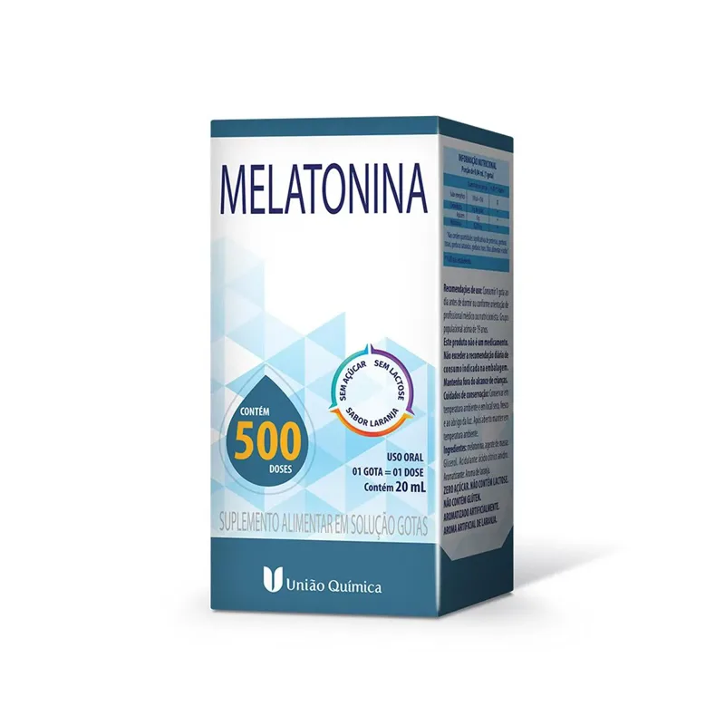 Melatonina 20ml Solucao Gotas Nova Quimica