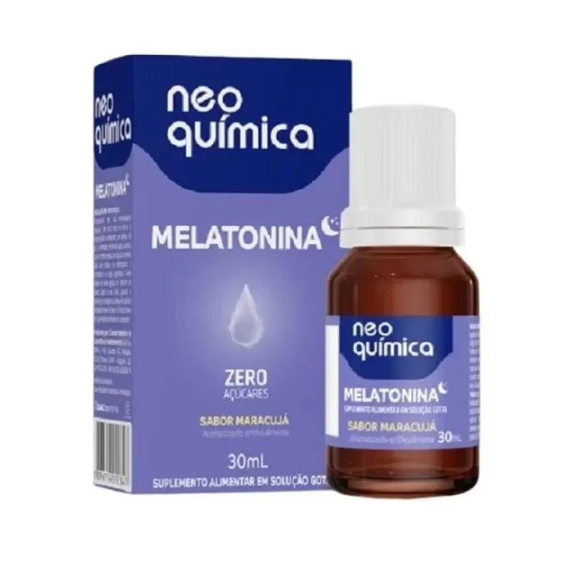 Melatonina Gotas Maracuja 30ml Geovit