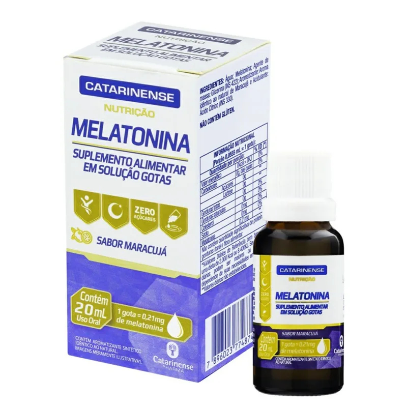 Melatonina Maracuja 20ml Catarinense