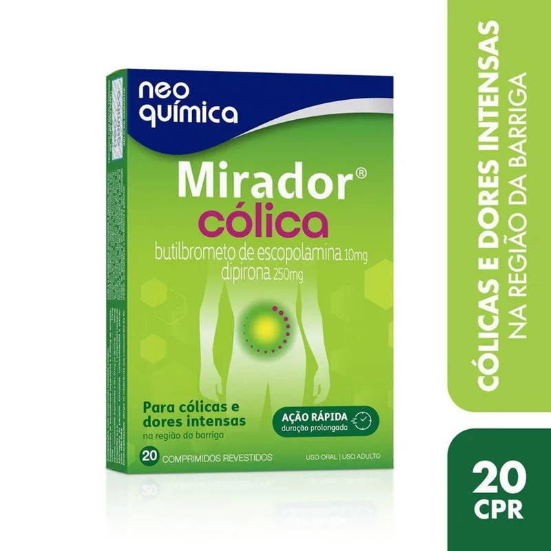 Mirador Colica 20 Comprimidos