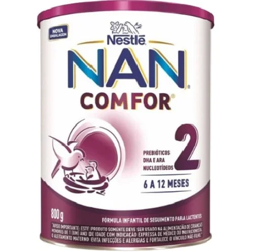 Nan Comfor 2 De 6 A 12 Meses 800g