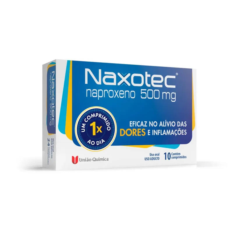 Naxotec 500mg 10 Comprimidos