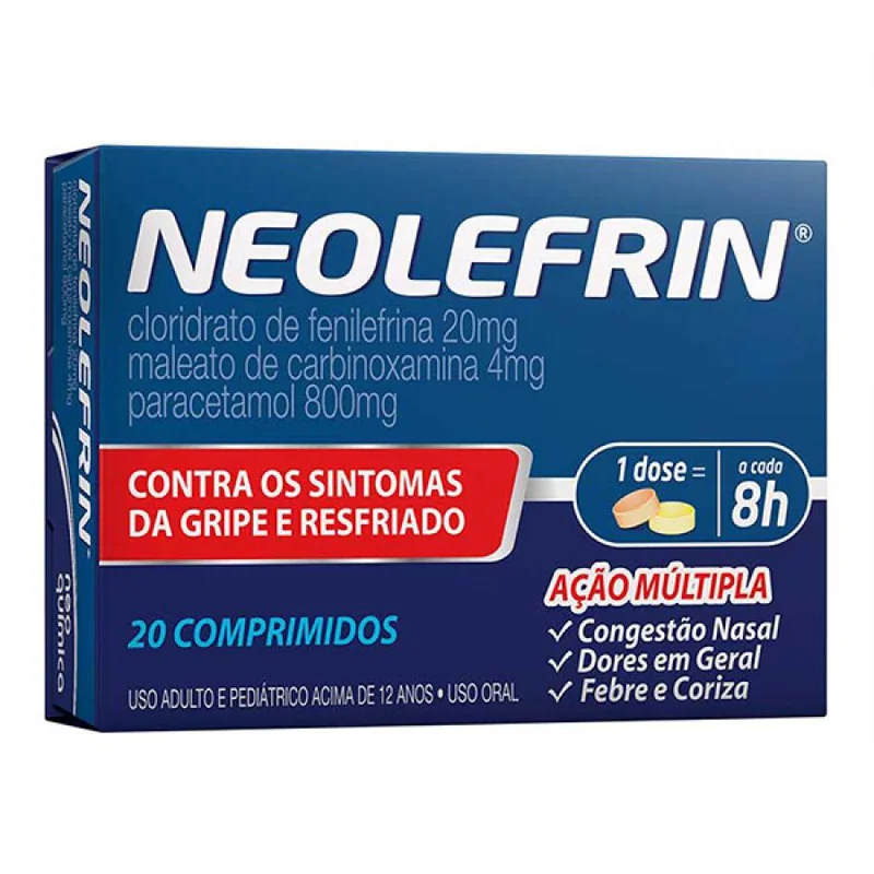 Neolefrin 20 Comprimidos