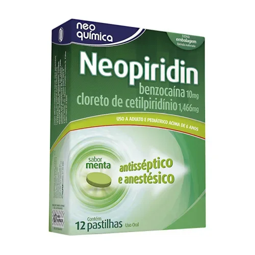 Neopiridin 12 Pastilhas