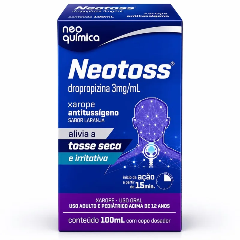 Neotoss Xarope Adulto 3mg/Ml 100ml
